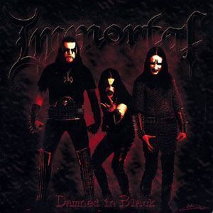 Обложка альбома Immortal - Damned in Black